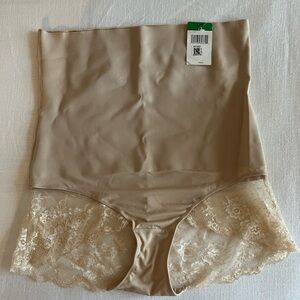 NWT, Maidenform Nude Lace High-Waist Shapewear